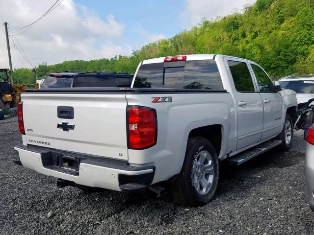 3GCUKREC5JG367041 - 2018 CHEVROLET SILVERADO WHITE photo 4