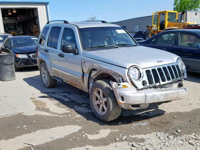 1J4GK58K86W140387 - 2006 JEEP LIBERTY LI SILVER photo 1