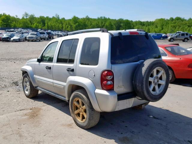 1J4GK58K86W140387 - 2006 JEEP LIBERTY LI SILVER photo 3