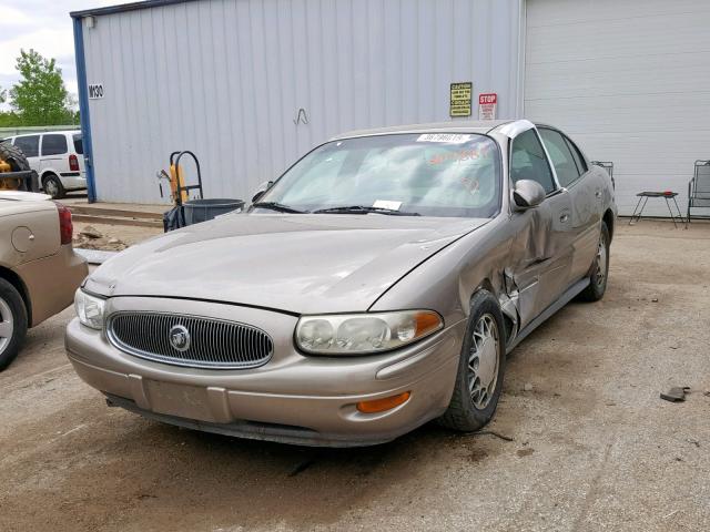 1G4HR54K22U246492 - 2002 BUICK LESABRE LI TAN photo 2