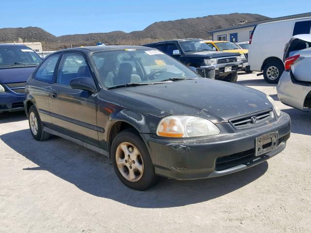 2HGEJ6447TH124559 - 1996 HONDA CIVIC DX BLACK photo 1