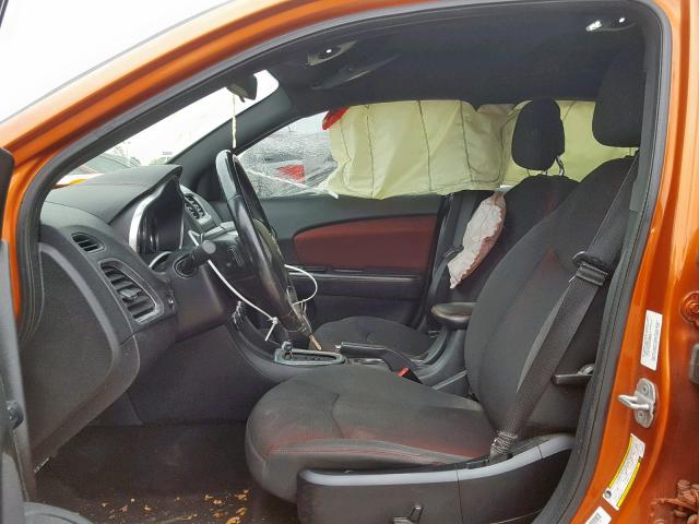 1B3BD1FG2BN622226 - 2011 DODGE AVENGER MA ORANGE photo 5