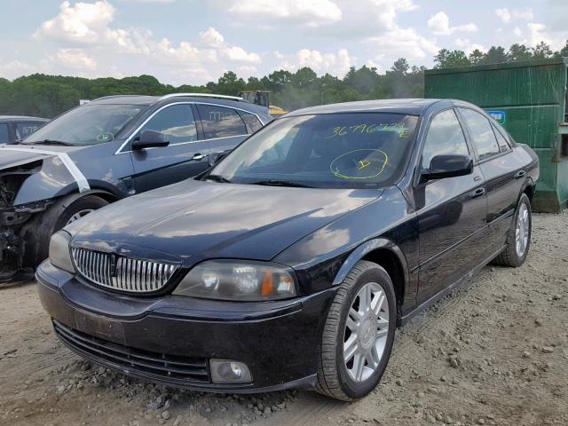 1LNHM87A94Y642014 - 2004 LINCOLN LS BLACK photo 2