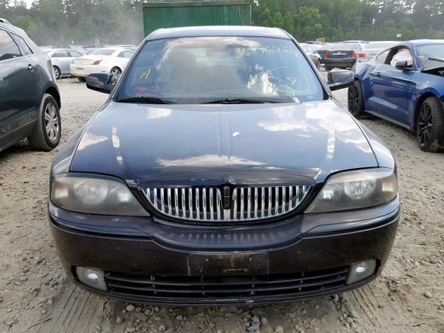 1LNHM87A94Y642014 - 2004 LINCOLN LS BLACK photo 9