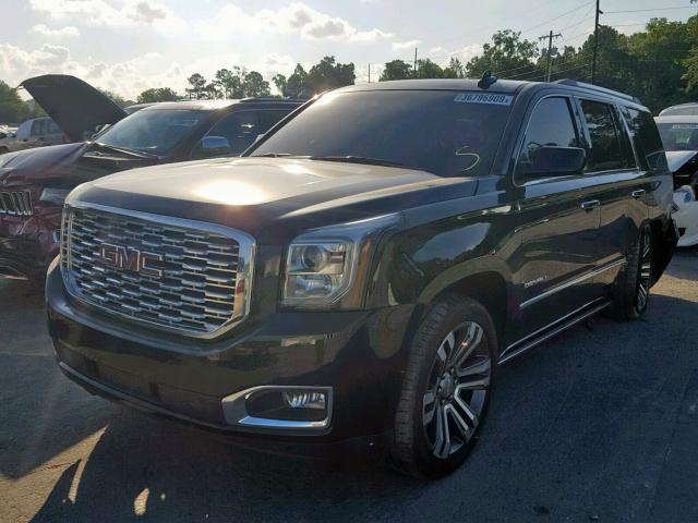 1GKS1CKJ2JR206922 - 2018 GMC YUKON DENA BLACK photo 2