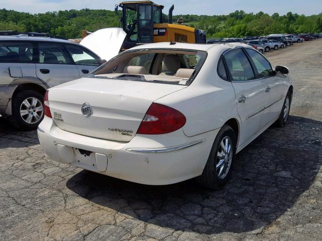 2G4WD582561292612 - 2006 BUICK LACROSSE C WHITE photo 4