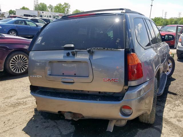 1GKDT13S462197946 - 2006 GMC ENVOY SILVER photo 4