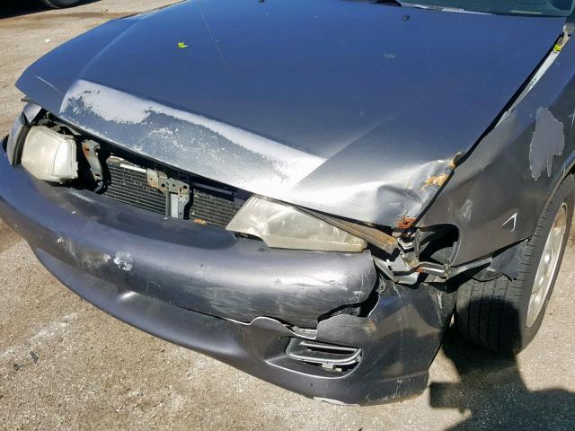 1N4AB41D1XC716072 - 1999 NISSAN SENTRA BAS GRAY photo 9