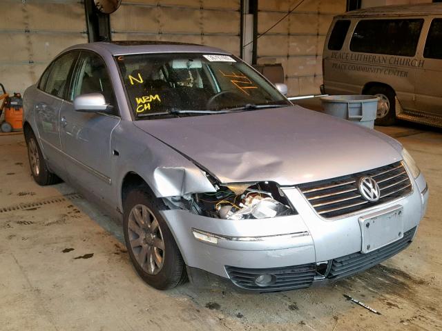 WVWPD63B53P287737 - 2003 VOLKSWAGEN PASSAT GLS SILVER photo 1