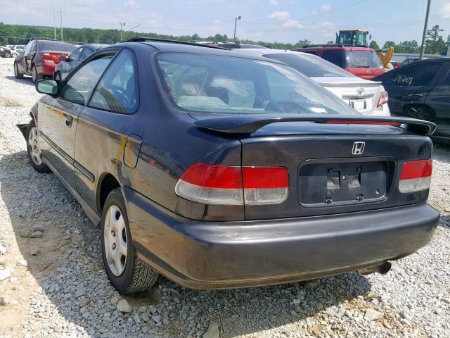 1HGEJ8140XL012842 - 1999 HONDA CIVIC EX BLACK photo 3