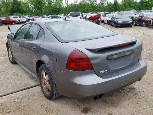2G2WP552X81101614 - 2008 PONTIAC GRAND PRIX GRAY photo 3