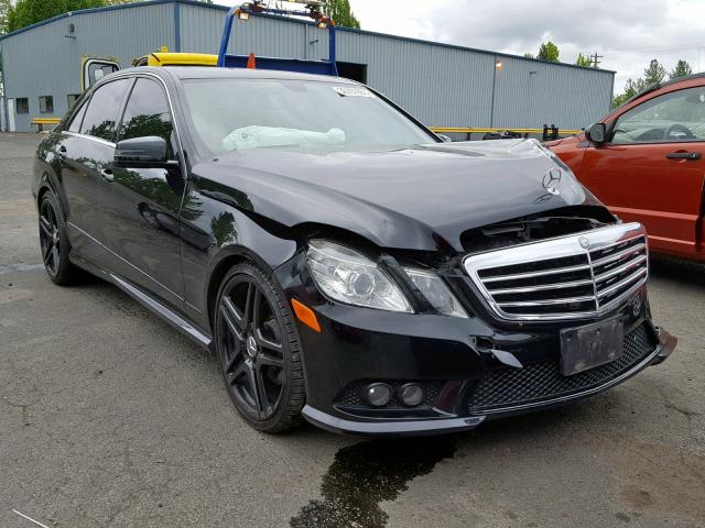 WDDHF5GB7AA239813 - 2010 MERCEDES-BENZ E 350 BLACK photo 1