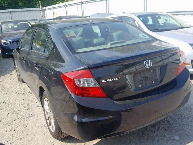 19XFB2F95CE331853 - 2012 HONDA CIVIC EXL 灰色 照片 3