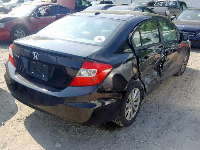 19XFB2F95CE331853 - 2012 HONDA CIVIC EXL 灰色 照片 4