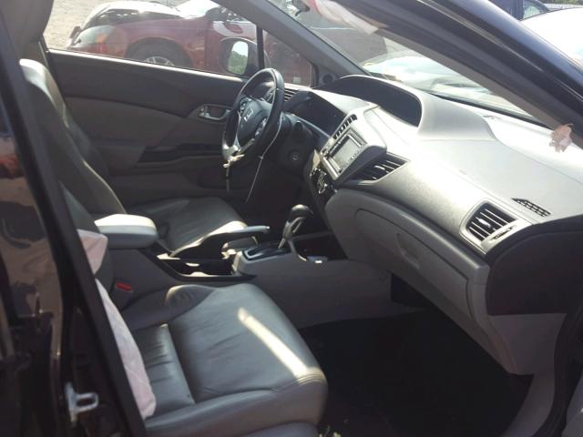 19XFB2F95CE331853 - 2012 HONDA CIVIC EXL 灰色 照片 5