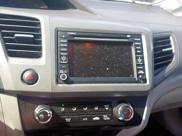 19XFB2F95CE331853 - 2012 HONDA CIVIC EXL 灰色 照片 9