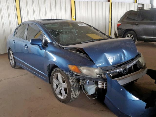 1HGFA16988L052202 - 2008 HONDA CIVIC EXL 蓝色 照片 1