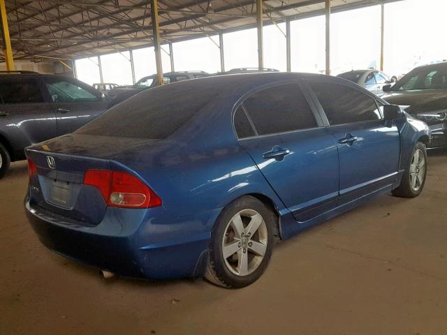 1HGFA16988L052202 - 2008 HONDA CIVIC EXL 蓝色 照片 4