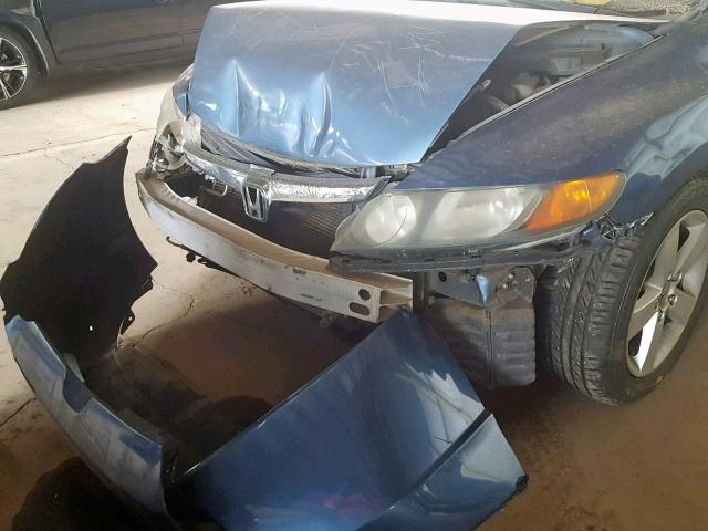 1HGFA16988L052202 - 2008 HONDA CIVIC EXL 蓝色 照片 9