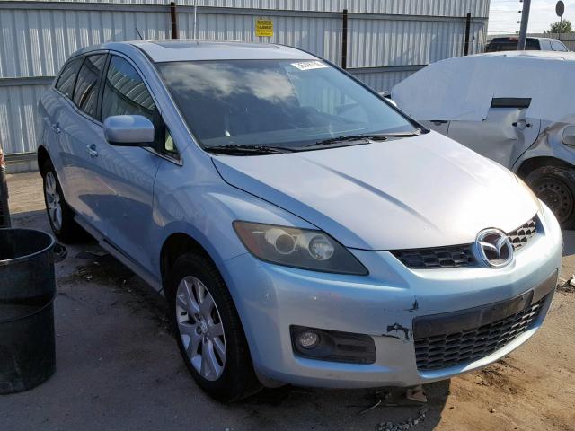 JM3ER29L470103850 - 2007 MAZDA CX-7 BLUE photo 1