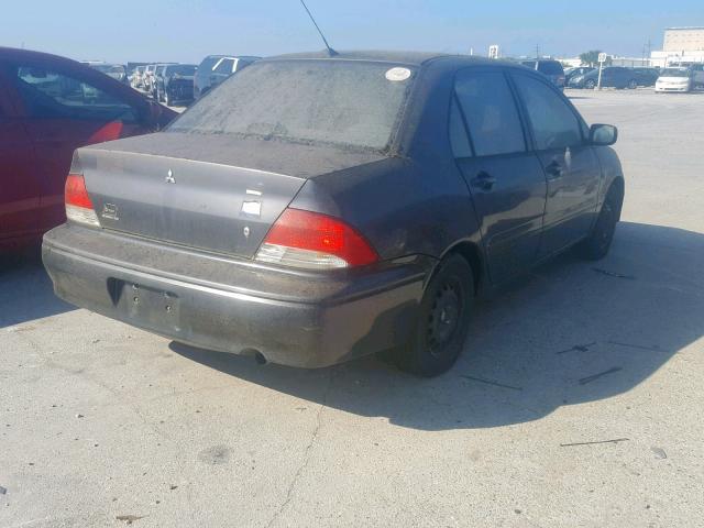 JA3AJ26E62U018478 - 2002 MITSUBISHI LANCER ES BLUE photo 4