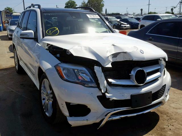 WDCGG5HB0FG440873 - 2015 MERCEDES-BENZ GLK 350 WHITE photo 1