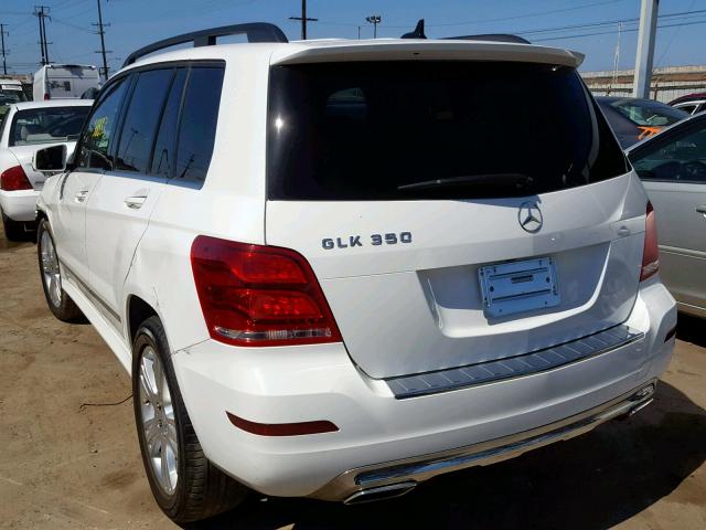 WDCGG5HB0FG440873 - 2015 MERCEDES-BENZ GLK 350 WHITE photo 3