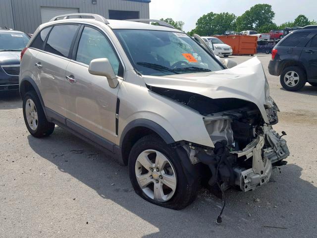 3GNAL2EK5ES513334 - 2014 CHEVROLET CAPTIVA LS ოქროსფერი ფოტო 1