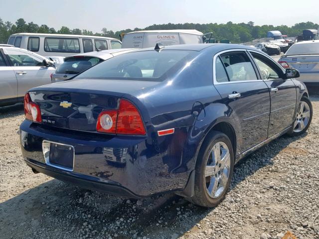 1G1ZC5E07CF230441 - 2012 CHEVROLET MALIBU 1LT 蓝色 照片 4