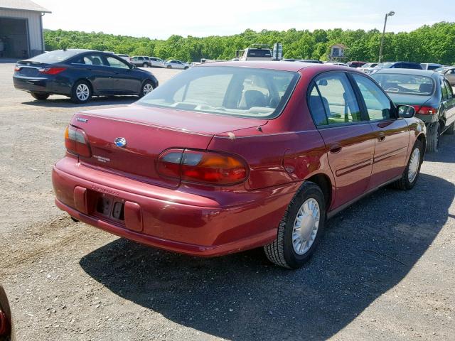 1G1ND52FX4M624310 - 2004 CHEVROLET CLASSIC BURGUNDY photo 4