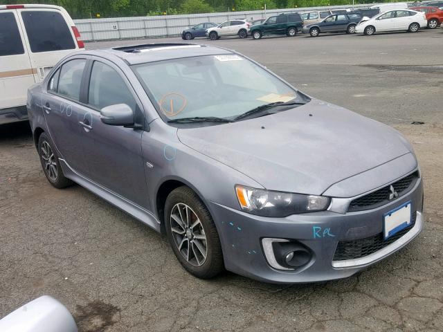 JA32U2FU0HU014986 - 2017 MITSUBISHI LANCER ES GRAY photo 1