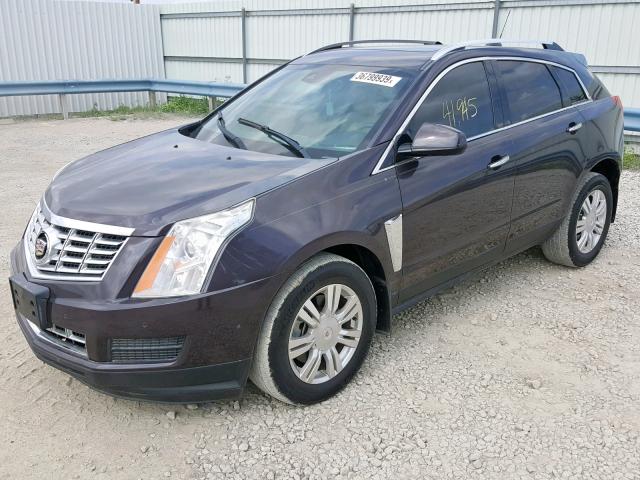 3GYFNBE35FS526601 - 2015 CADILLAC SRX LUXURY PURPLE photo 2