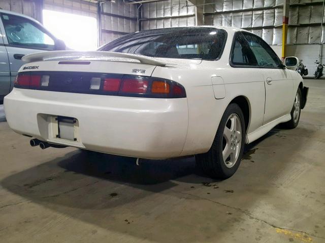 JN1AS44D2WW105554 - 1998 NISSAN 240SX BASE WHITE photo 4