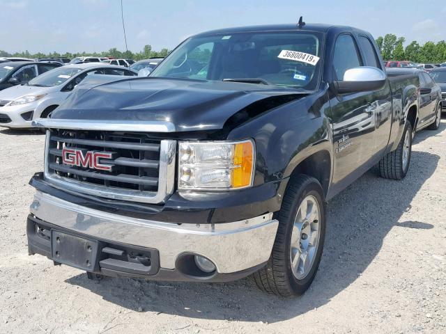 1GTEC29079Z273070 - 2009 GMC SIERRA C15 BLACK photo 2