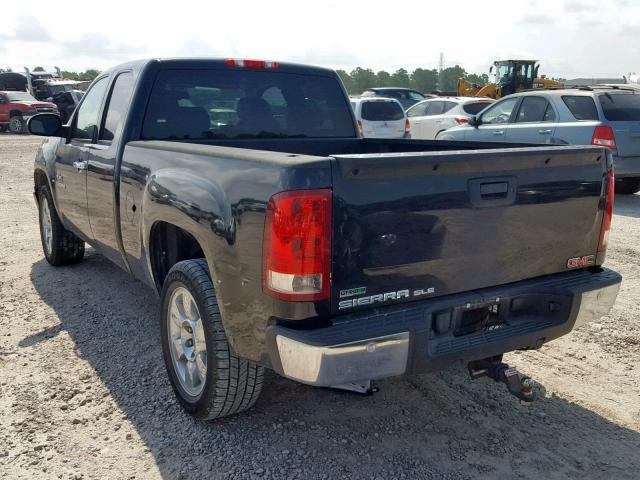 1GTEC29079Z273070 - 2009 GMC SIERRA C15 BLACK photo 3