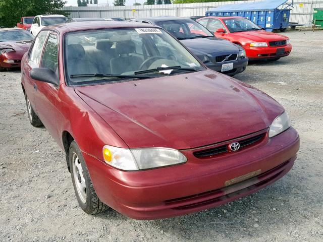 1NXBR12E5XZ217281 - 1999 TOYOTA COROLLA VE RED photo 1