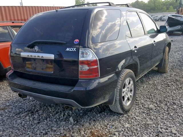 2HNYD18615H503832 - 2005 ACURA MDX TOURIN BLACK photo 4