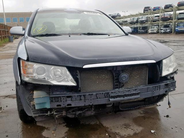 5NPEU46F96H133574 - 2006 HYUNDAI SONATA GLS BLUE photo 9