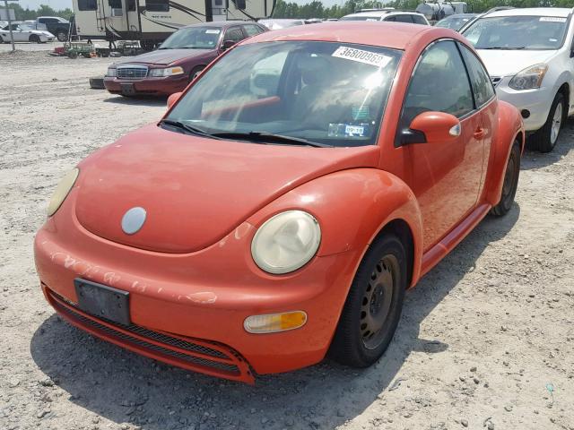 3VWBK31CX5M411579 - 2005 VOLKSWAGEN NEW BEETLE ნარინჯისფერი ფოტო 2