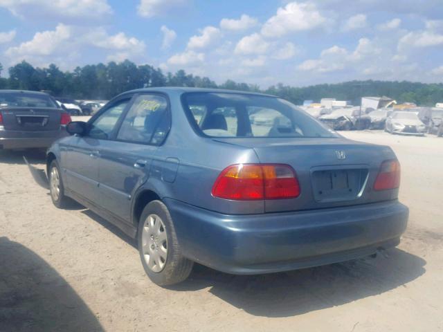 2HGEJ6610YH544075 - 2000 HONDA CIVIC BASE TEAL photo 3