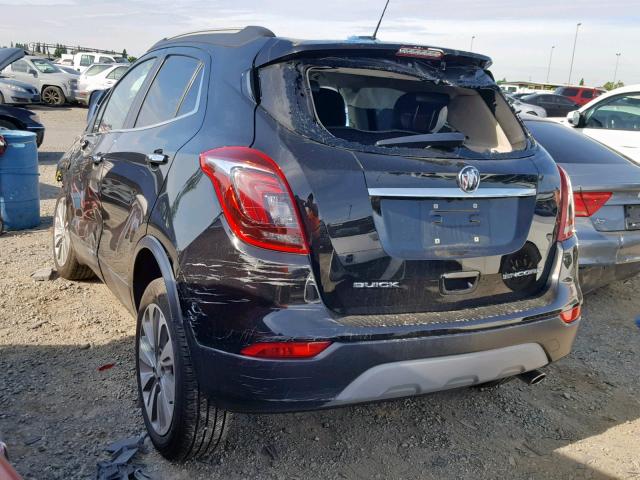 KL4CJASB2JB689392 - 2018 BUICK ENCORE PRE BLACK photo 3