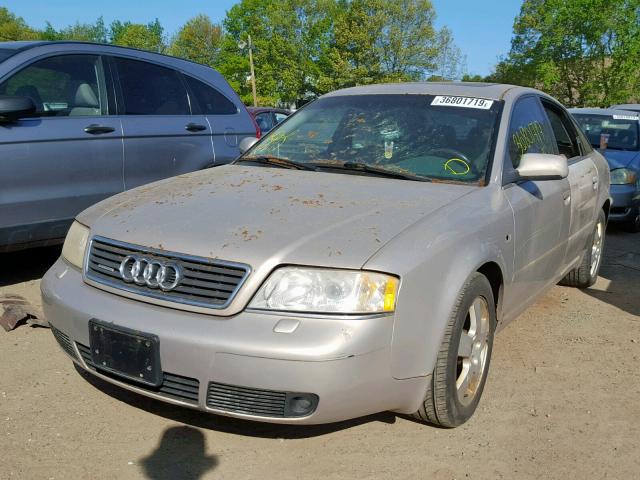 WAUED24B8YN062470 - 2000 AUDI A6 2.7T QU GOLD photo 2