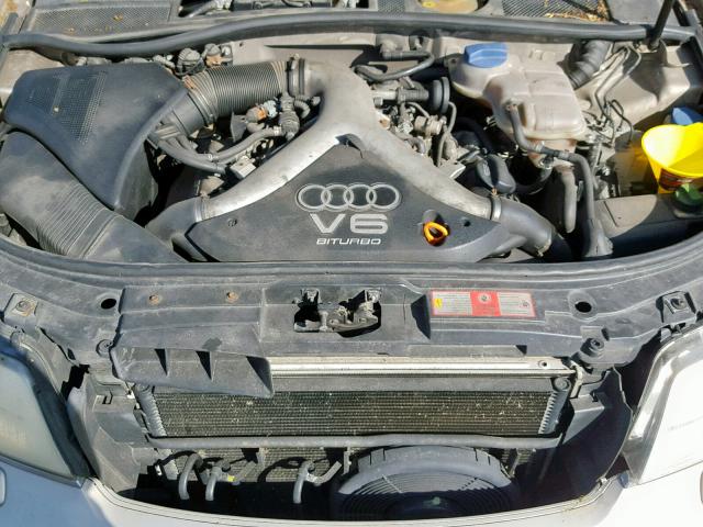 WAUED24B8YN062470 - 2000 AUDI A6 2.7T QU GOLD photo 7