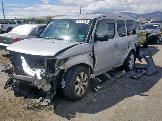 5J6YH189X7L014351 - 2007 HONDA ELEMENT SC SILVER photo 2