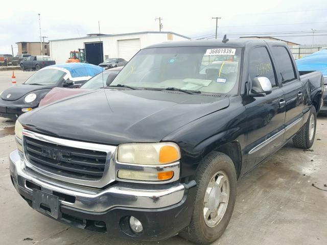 2GTEC13Z171172131 - 2007 GMC NEW SIERRA BLACK photo 2