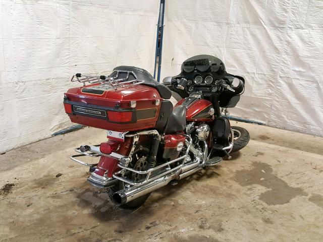 1HD1FC4177Y712409 - 2007 HARLEY-DAVIDSON FLHTCUI TWO TONE photo 4