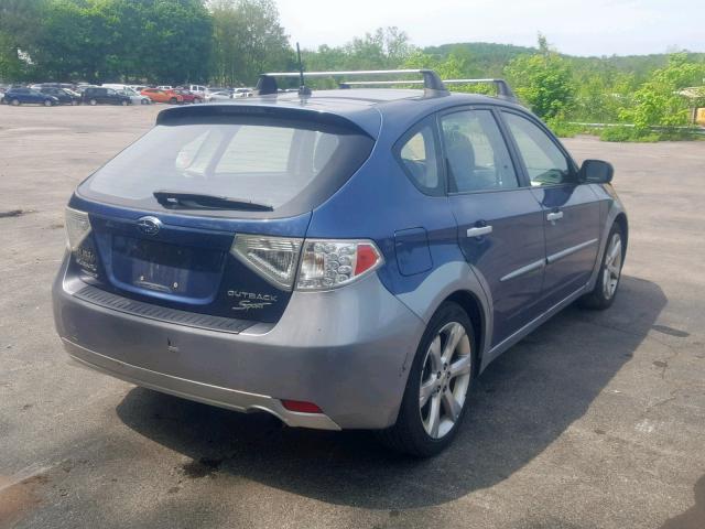 JF1GH6D65BG821765 - 2011 SUBARU IMPREZA OU BLUE photo 4