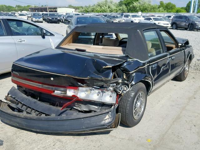 1G4AG55M3R6460218 - 1994 BUICK CENTURY SP BLACK photo 4