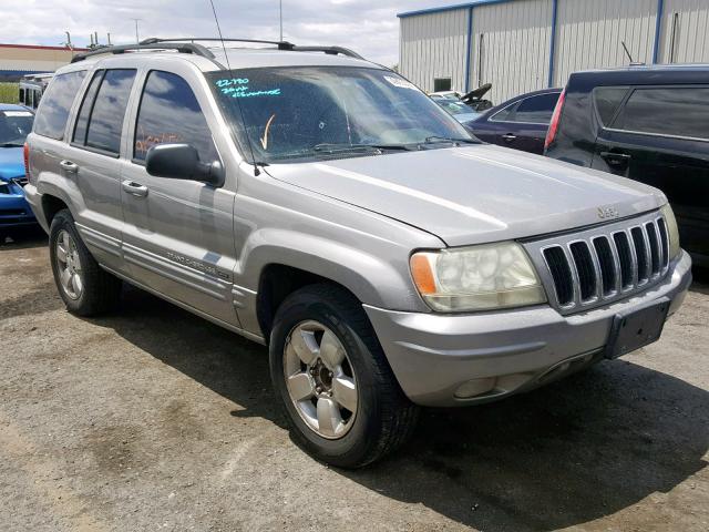 1J4GX58N81C637316 - 2001 JEEP GRAND CHER BEIGE photo 1