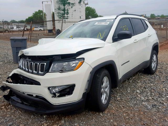 3C4NJCAB1JT488707 - 2018 JEEP COMPASS SP 白色 照片 2